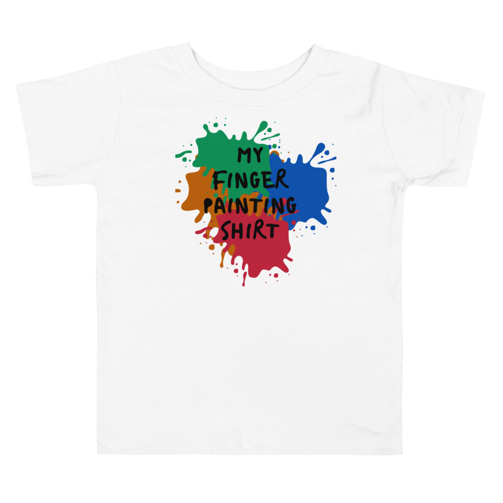 My Fingerpainting Shirt Toddler