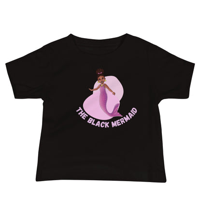 Buy Pink Fin Baby Tee in USA - Pre-toddler Dress - The Black Mermaid