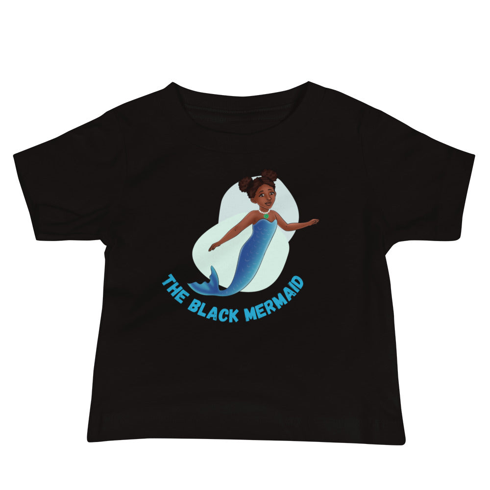 Buy Afro Blue Baby Tee in USA - Pre-toddler - The Black Mermaid