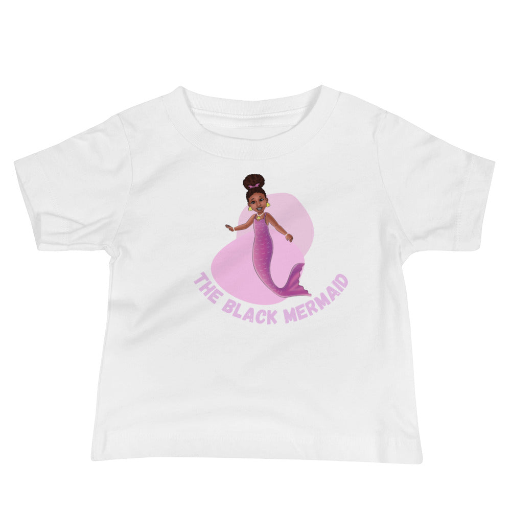Buy Pink Fin Baby Tee in USA - Pre-toddler Dress - The Black Mermaid