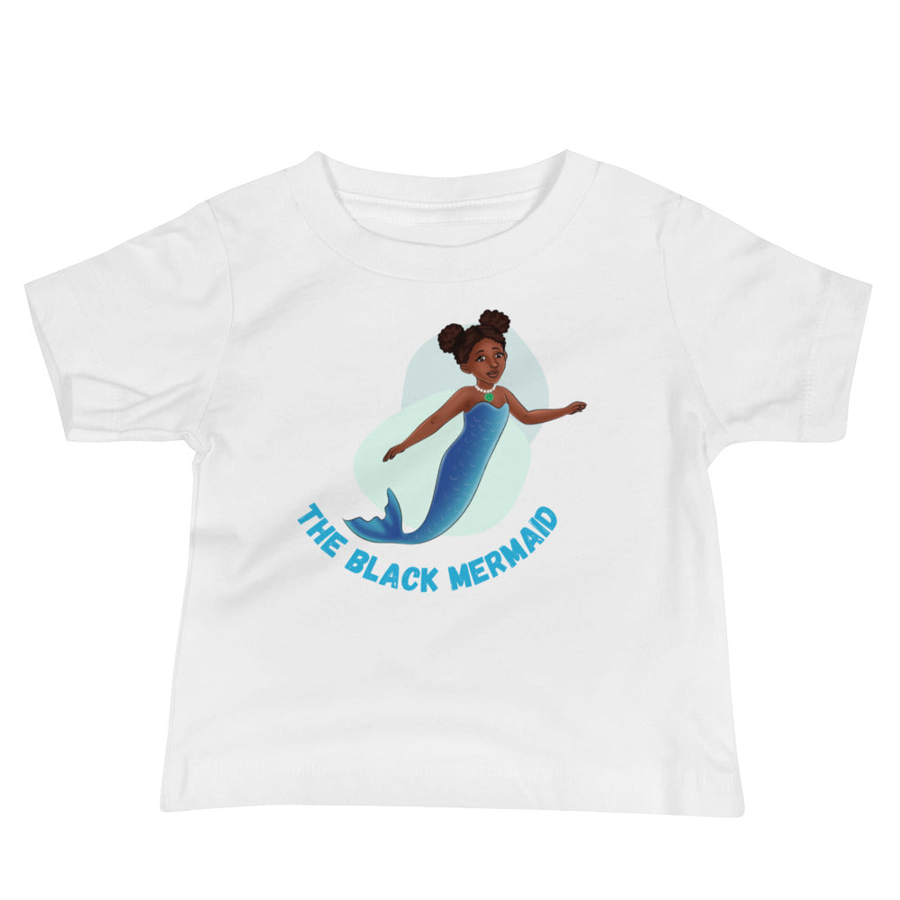 Buy Afro Blue Baby Tee in USA - Pre-toddler - The Black Mermaid